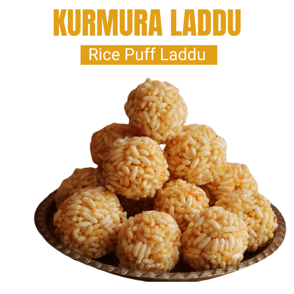 Kurmura laddu ( Rice Puff Ladu ) PACK OF 4 (100g) | Arora22