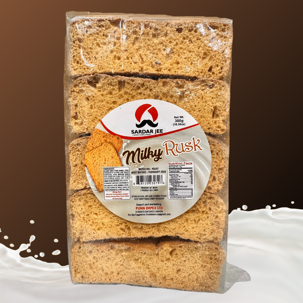 MILKY RUSK | 300 G | Arora22
