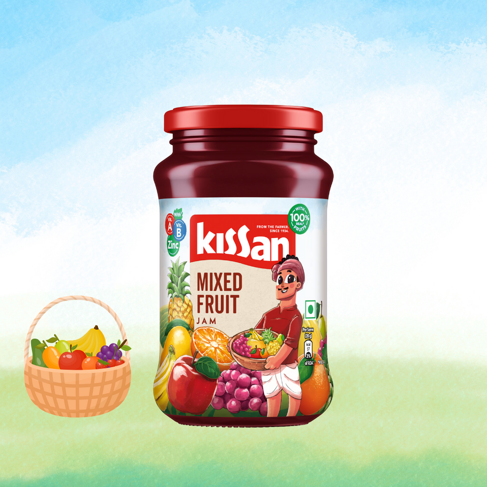 KISSAN MIXED FRUIT JAM | 500G | Arora22