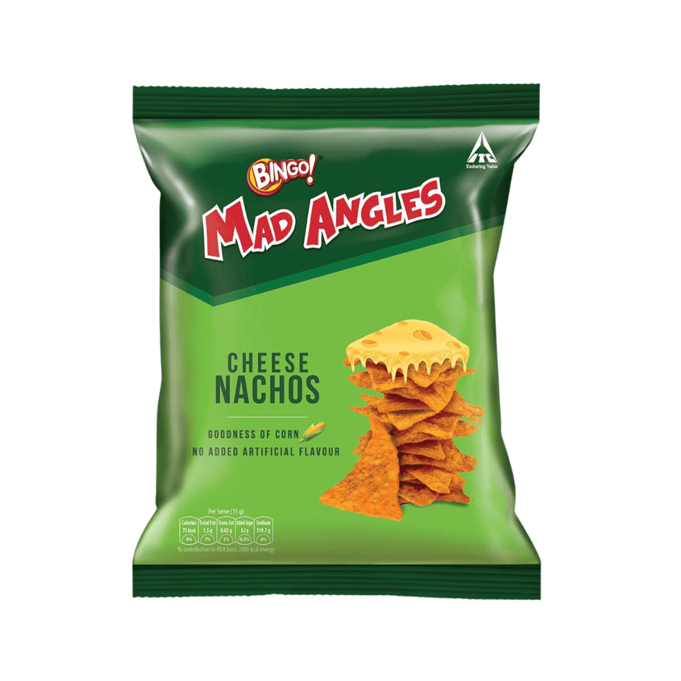 Bingo Mad Angles ( Cheese Nacho ) Indian Flavour