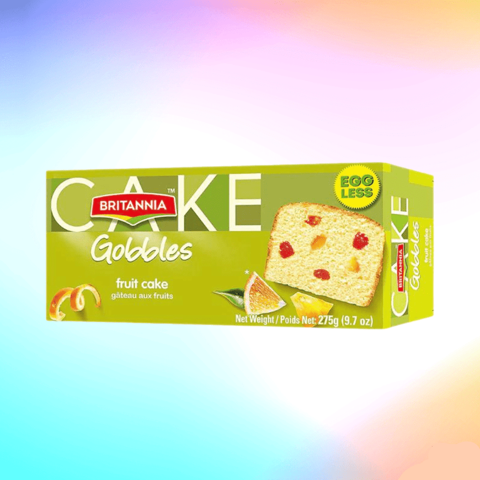 Britannia Fruit Cake Eggless | 275g | Arora22