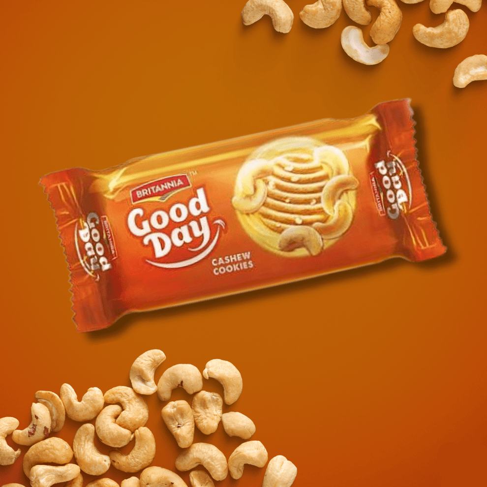 Britannia Good day Cashew Cookies | 75g pack | Arora22