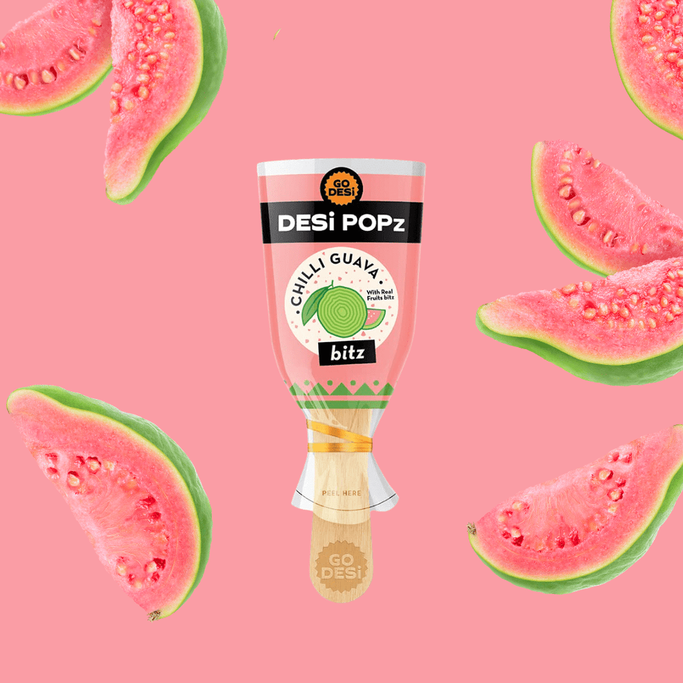 Chilli Guava + Spicy Lolipop | Pack of 5 | GoDesi Popz | Arora22