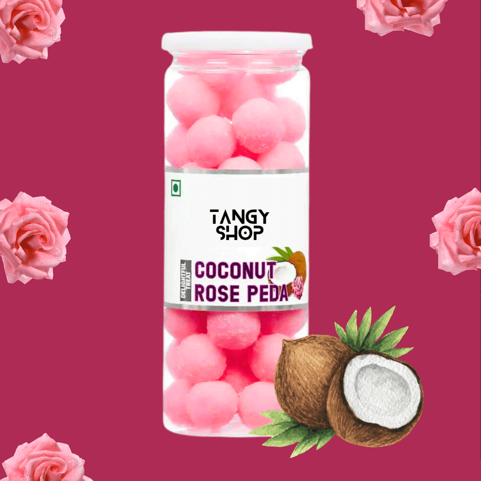 Coconut Rose Peda | 200g | Arora22