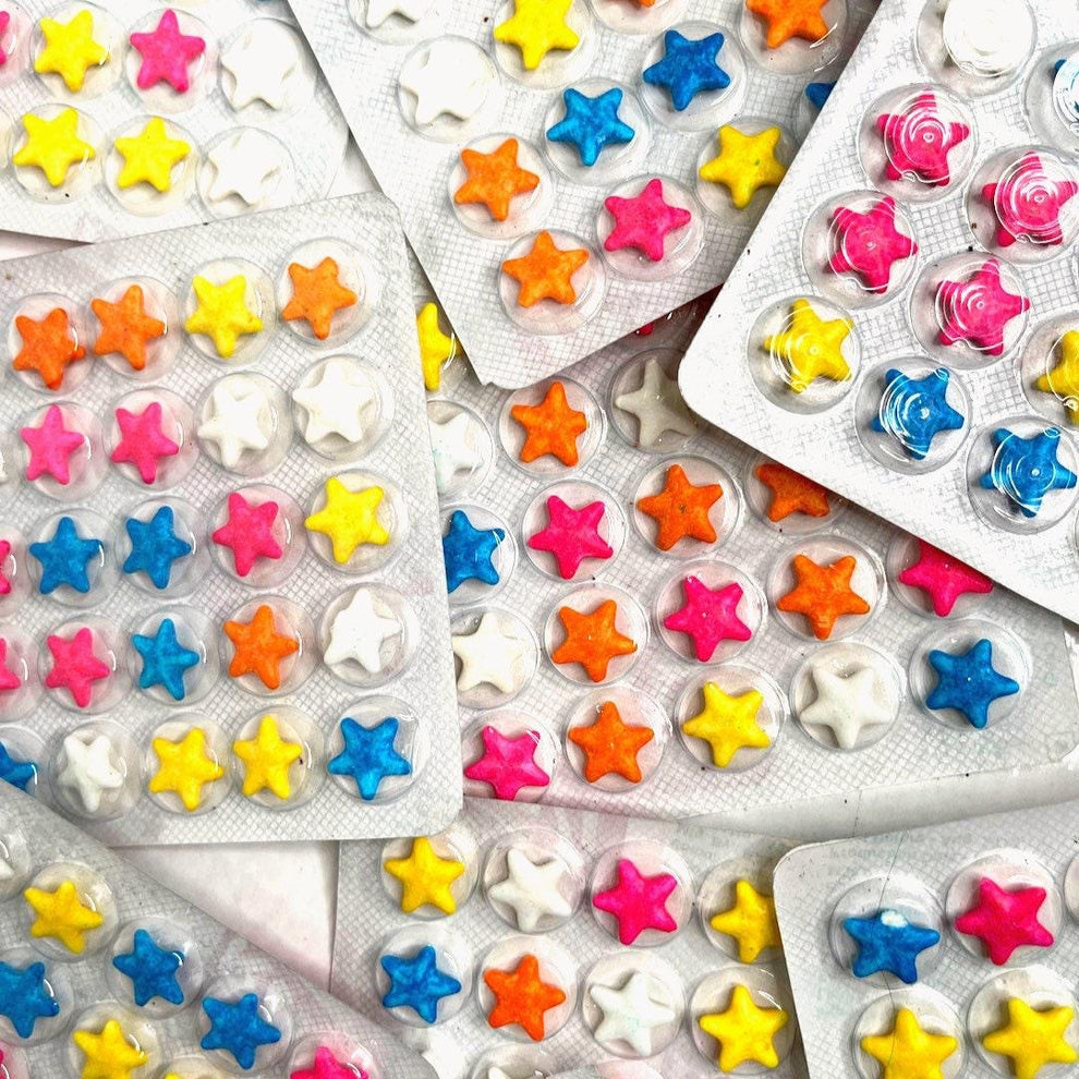 Colorful Stars Candy | Pack of 10 | Arora22