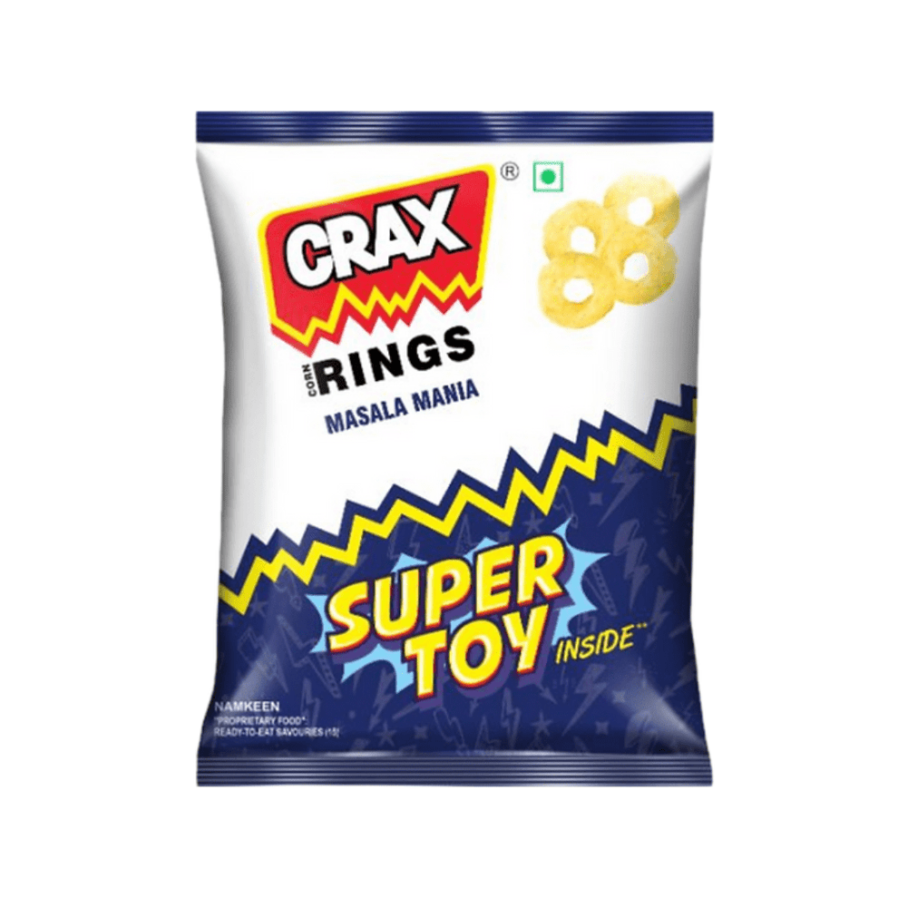 Crax Rings Masala Mania | Imported Indian Puff Rings