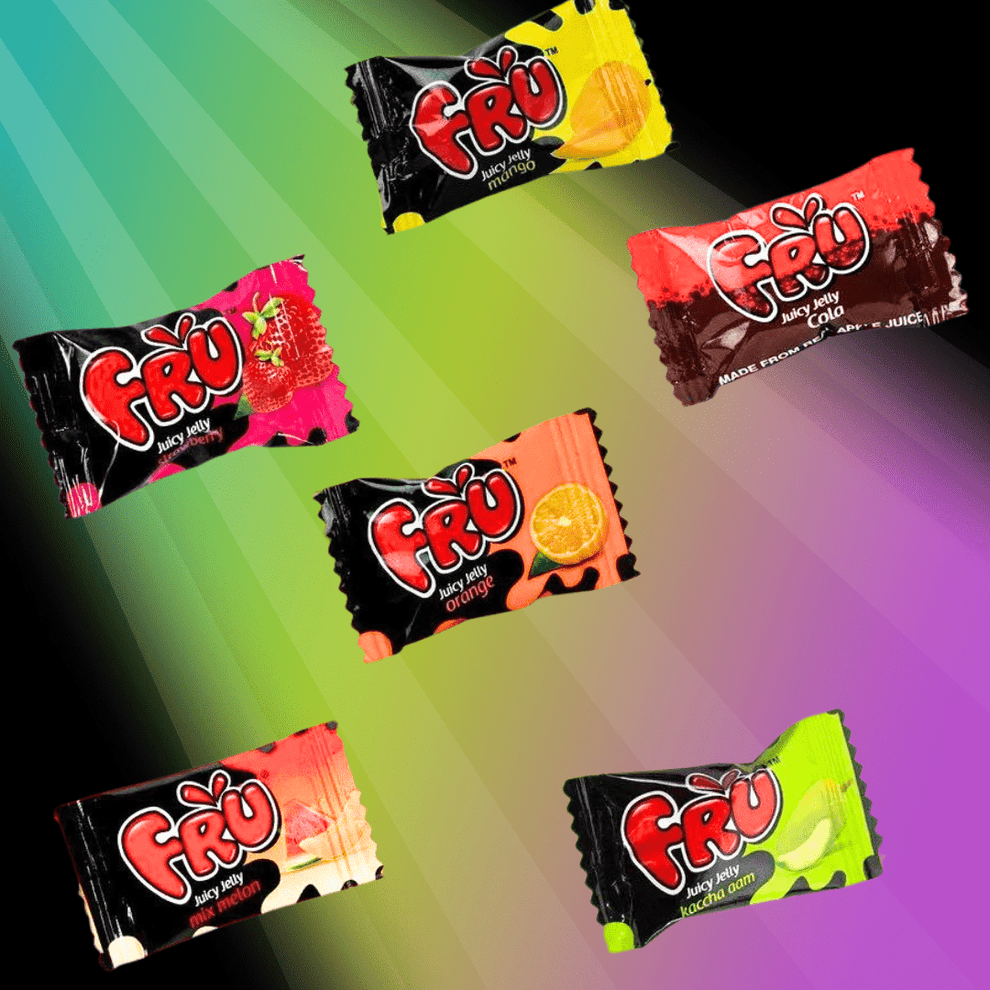 Fru Jelly Candy | Mixed Flavours | Pack of 20