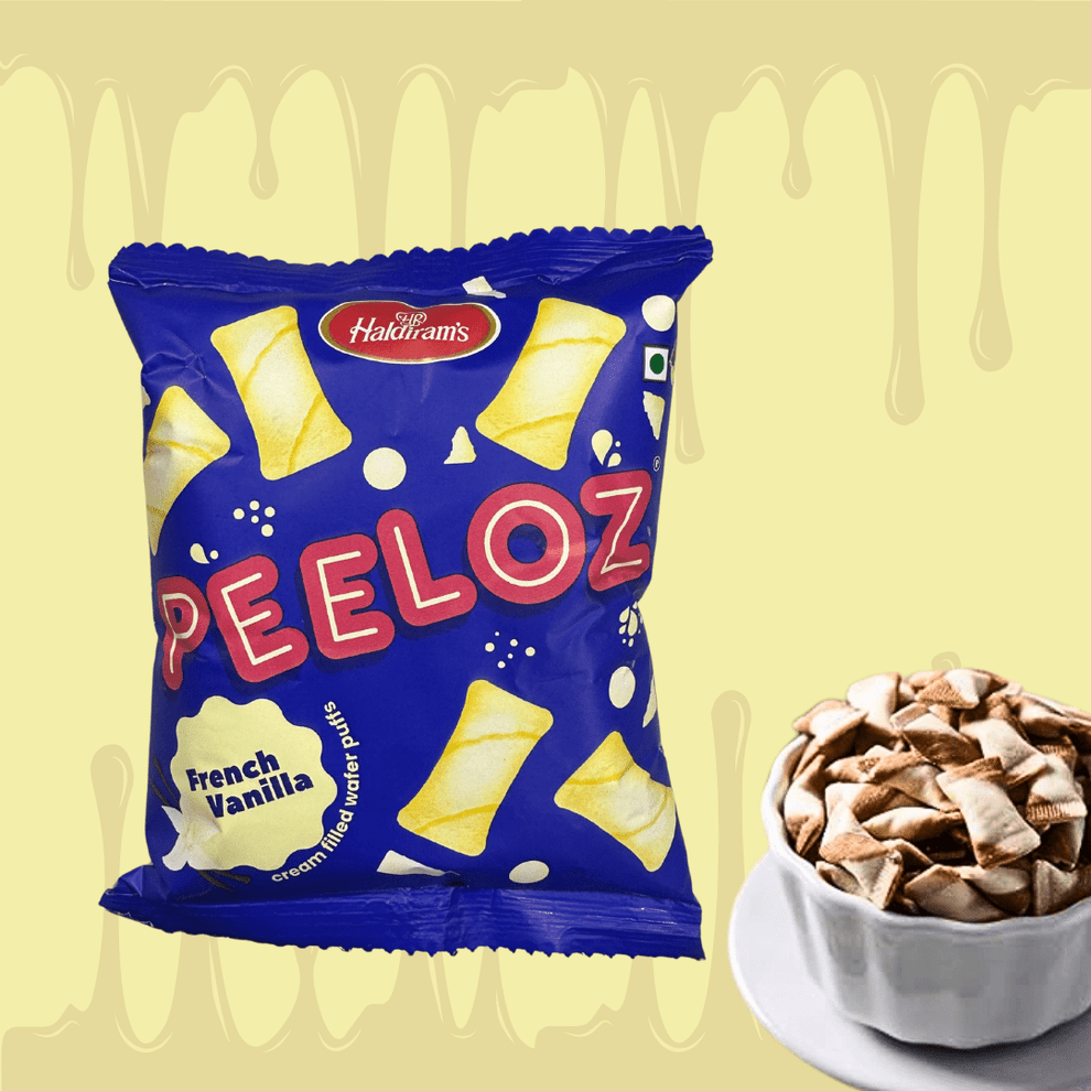 Haldiram Peeloz Vannila Flavour | 33g | Imported From India | Arora22