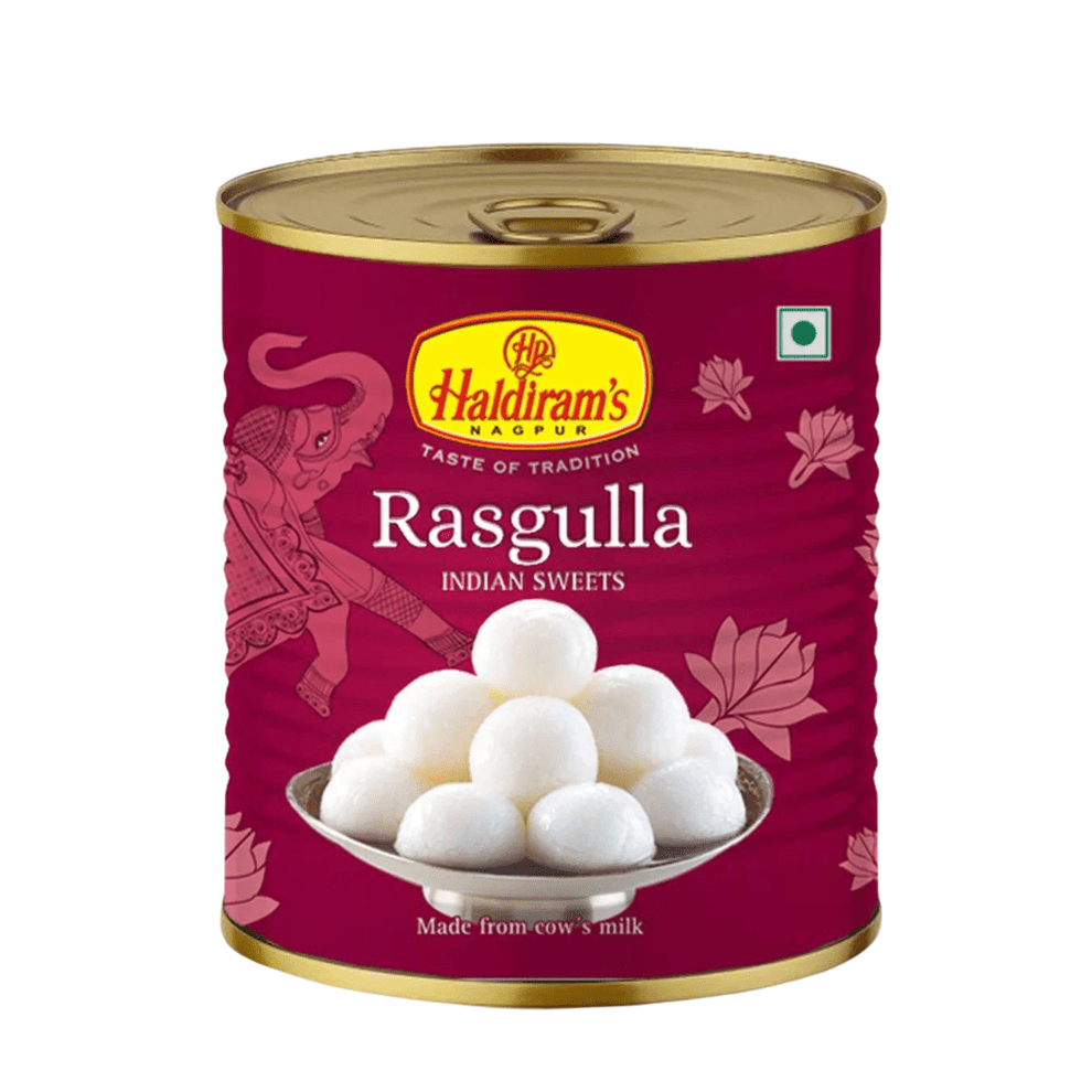 Haldiram Spongy Rasgulla | 1Kg Jar | Arora22