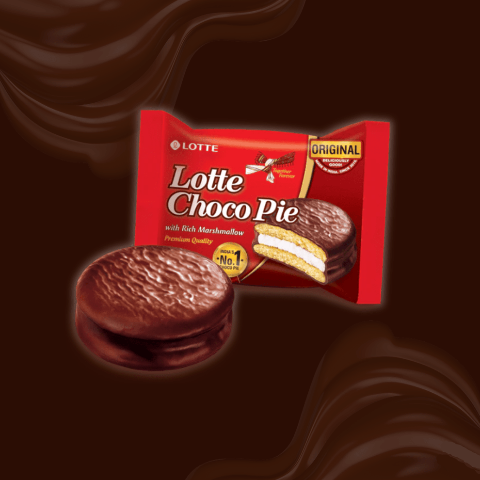 Lotte Choco Pie | 28g pack | Imported from India | Arora22