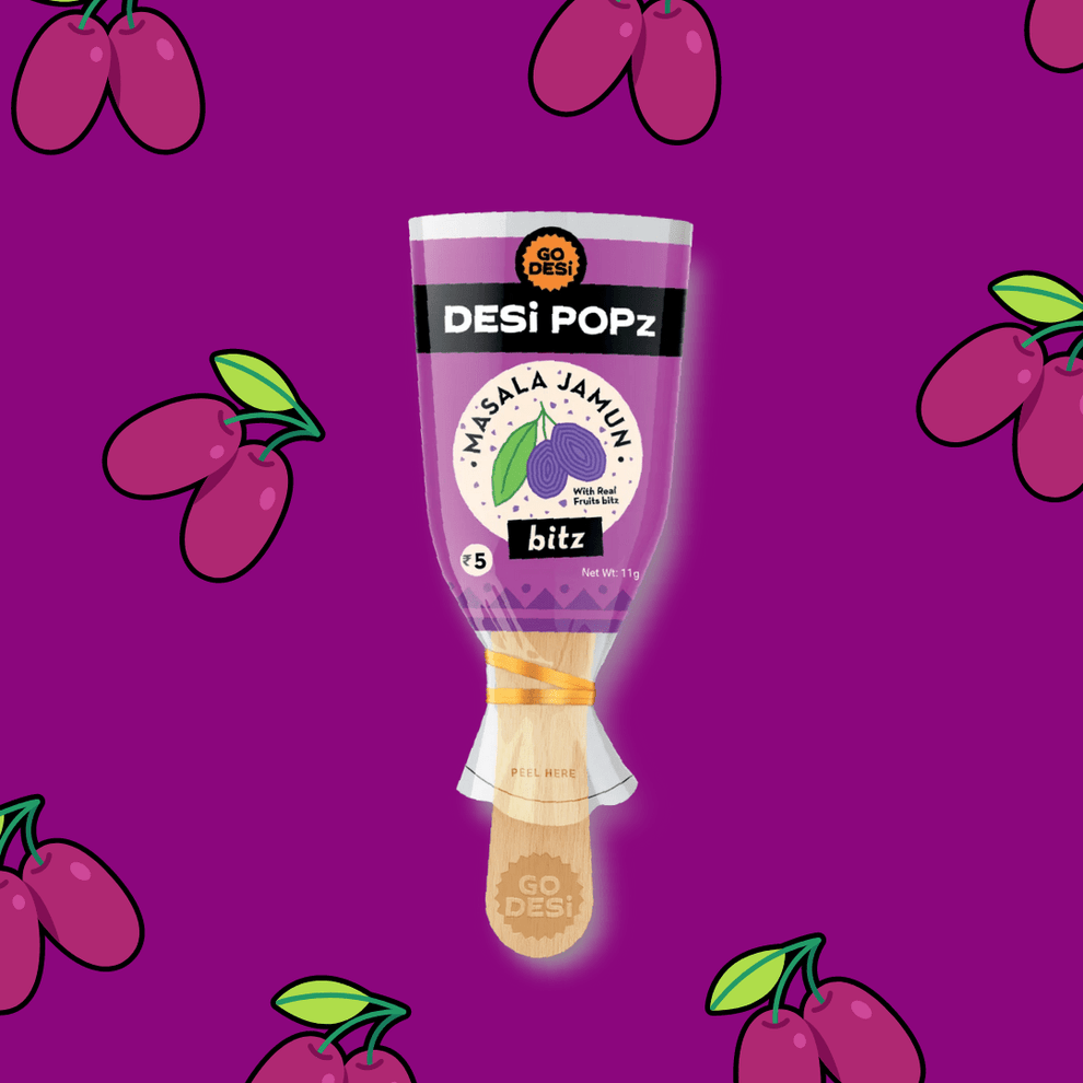 Masala Jamun + Spicy Lolipop | Pack of 5 | GoDesi Popz | Arora22