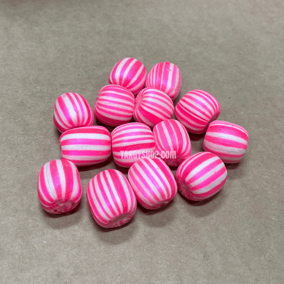 Pink Stripped Candy Balls | Pack of 20 | Arora22